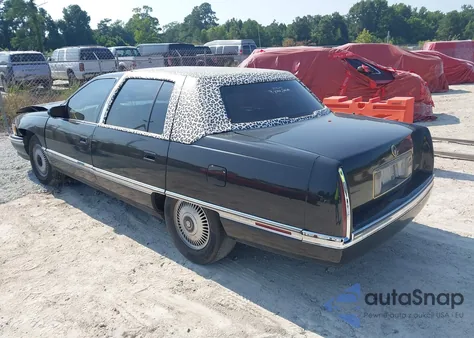 1995 Cadillac Deville из США, поврежденный, VIN 1G6KD52BXSU296538